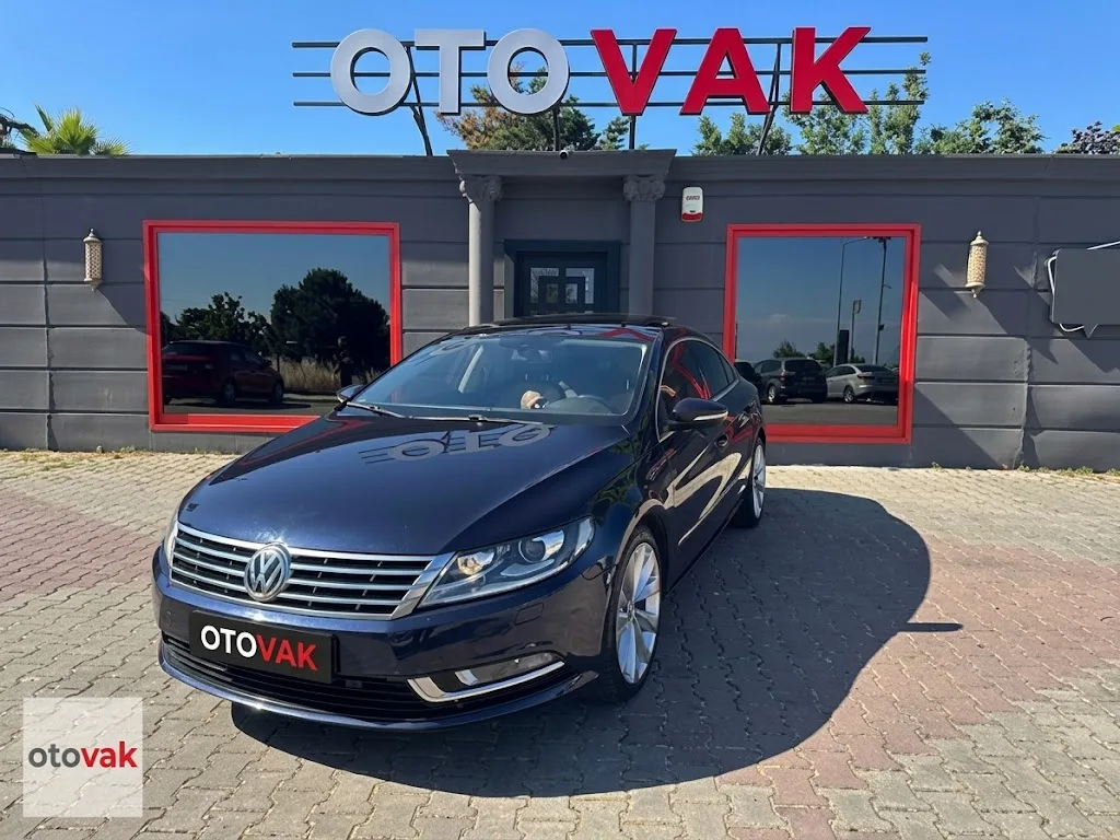 2013 MODEL VW CC CAM TAVANLI OTOMATİK 1.4TSI SPORTLINE DEĞİŞENSZ